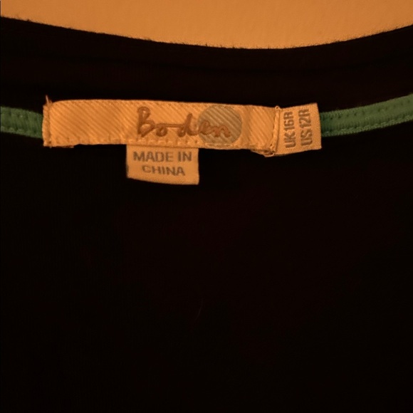 Boden Black Casual Weekend Sheath Dress - Picture 3 of 4